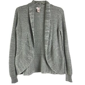 Bongo open face cardigan Sz M